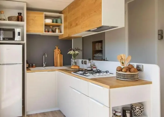 Mobil-home Spacieux Avec Terrasse - - Api-1-52-1453 Campsite *