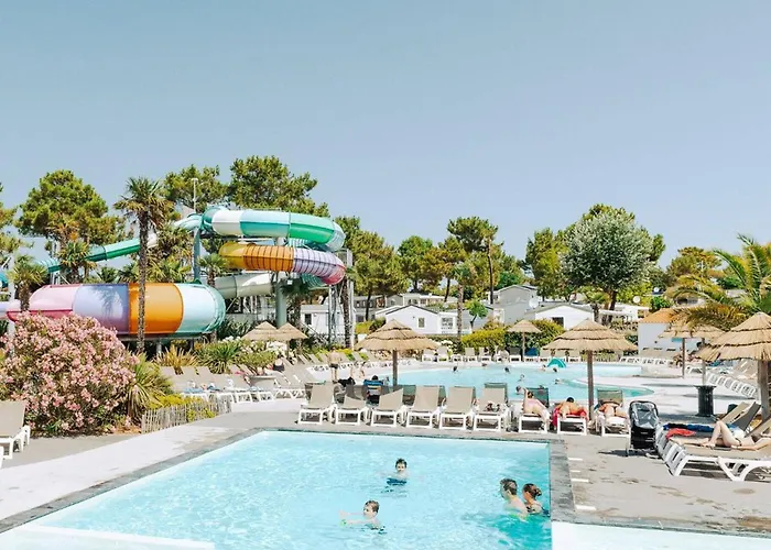 Mobil-home Spacieux Avec Terrasse - Saint-jean-de-monts - Api-1-52-1453 Parque de Campismo Saint-Jean-de-Monts